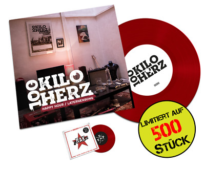 100 Kilo Herz/Die Blumentopferde | Happy Hour/Laternensong | Limited Vinyl | Neu