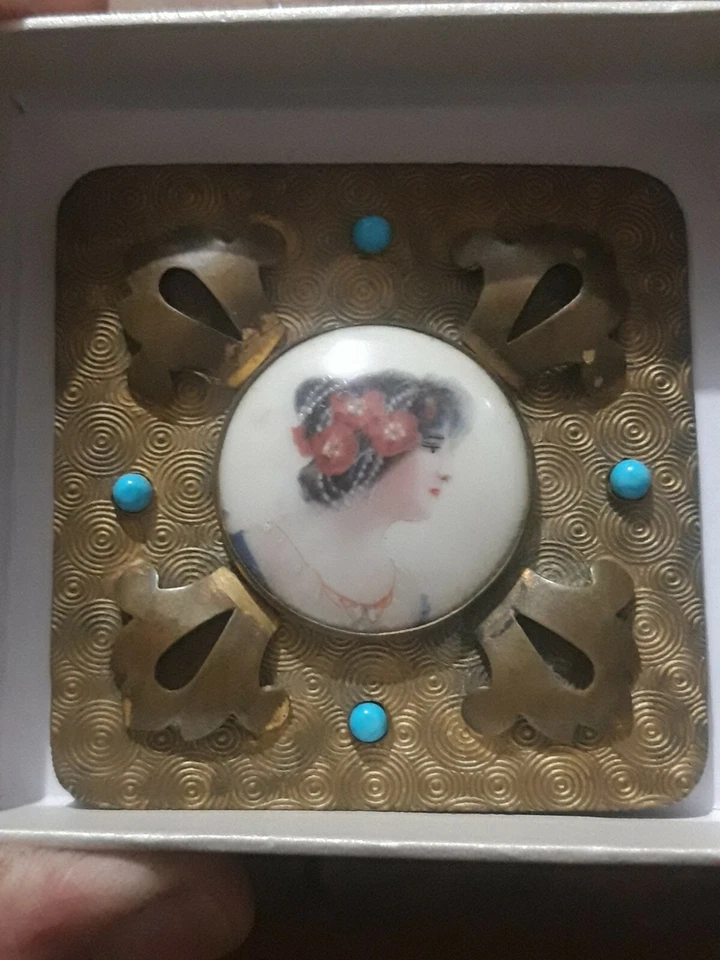  Antica Fibbia Liberty per cintura o fascia Donna - Immagine 4 di 4