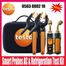 Testo 0563 0002 10 Smart Probes AC & Refrigeration Test Kit Testo 115i 549i