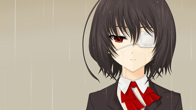 Anime Another Misaki Mei Rain  Gaming Mat Desk 43993