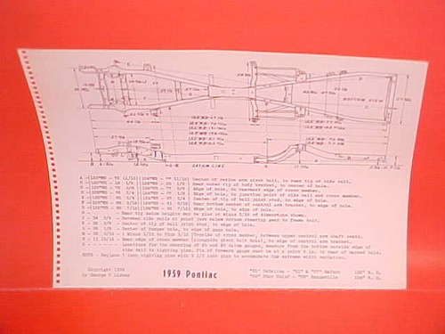 1959 Pontiac Chrome Trim Parts Catalog – Bonneville Catalina Star Chief, Reproduction Paper Manual