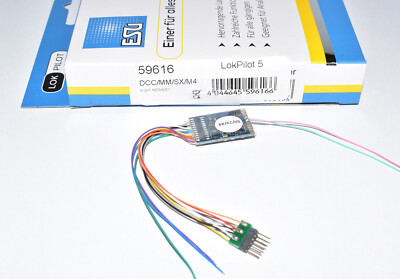 ESU 59616 LokPilot 5.0 M4 mfx / DCC / SX  Decoder 6 pol. -NEM 651, NEU & OVP