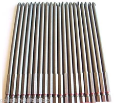20 GOLIATH INDUSTRIAL 6" SCREW BITS #2 PHILLIPS MAGNETIC TIP SB6P2 DRIVER DRILL