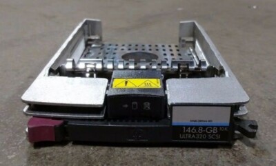 HP Proliant Server 3.5'' Hard Drive SCSI HDD Caddy Tray 146.8GB 10K Storage Works