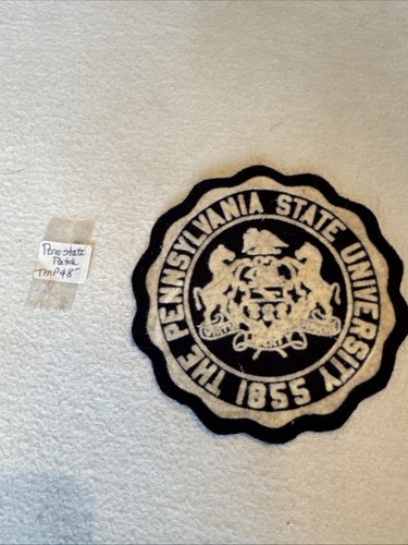 VTG - PENNSYLVANIA STATE UNIV. Penn State PSU Patch 4 in. Pre 1950’s *Very Rare* - Bild 9 von 9
