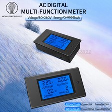 PZEM-021/061-VH Digital LCD Voltage Current Power Energy Meter AC80-260V 10/100A