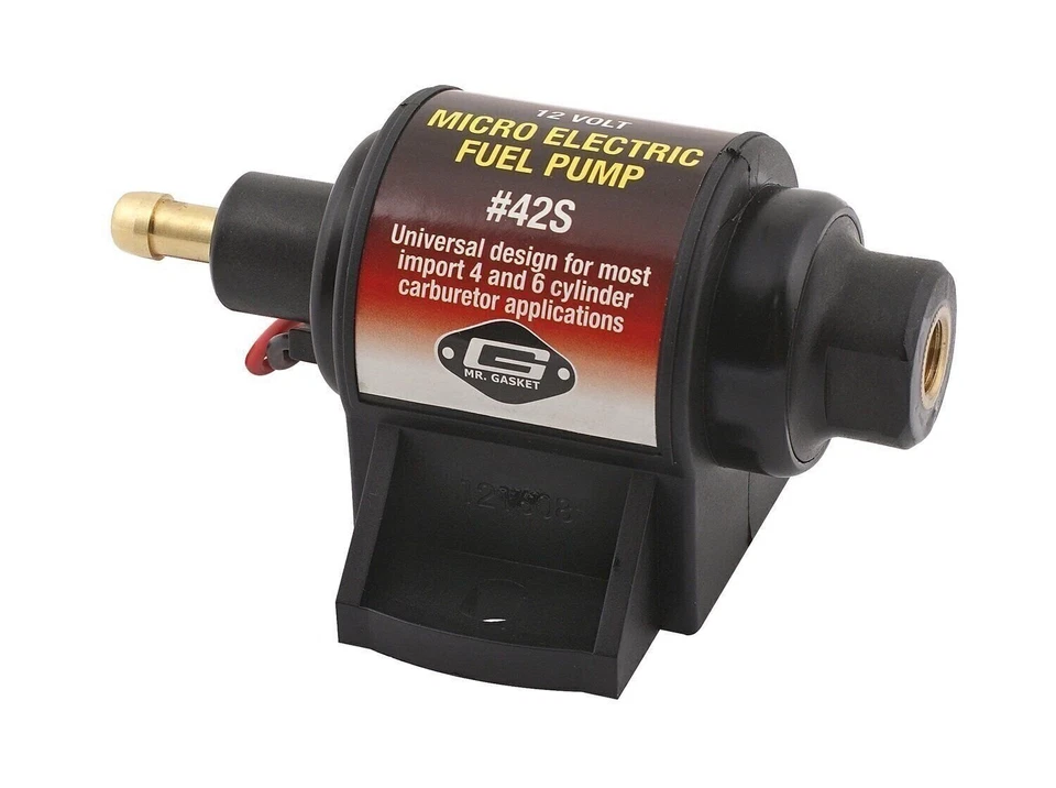 Mr. Gasket 42S Electric Fuel Pump , Black - Image 2 of 3