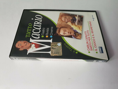 DVD Alles Macario CARLIN CERUTTI SCHNEIDER FÜR ALLE, DER KOCH UND DER SEKRETÄR