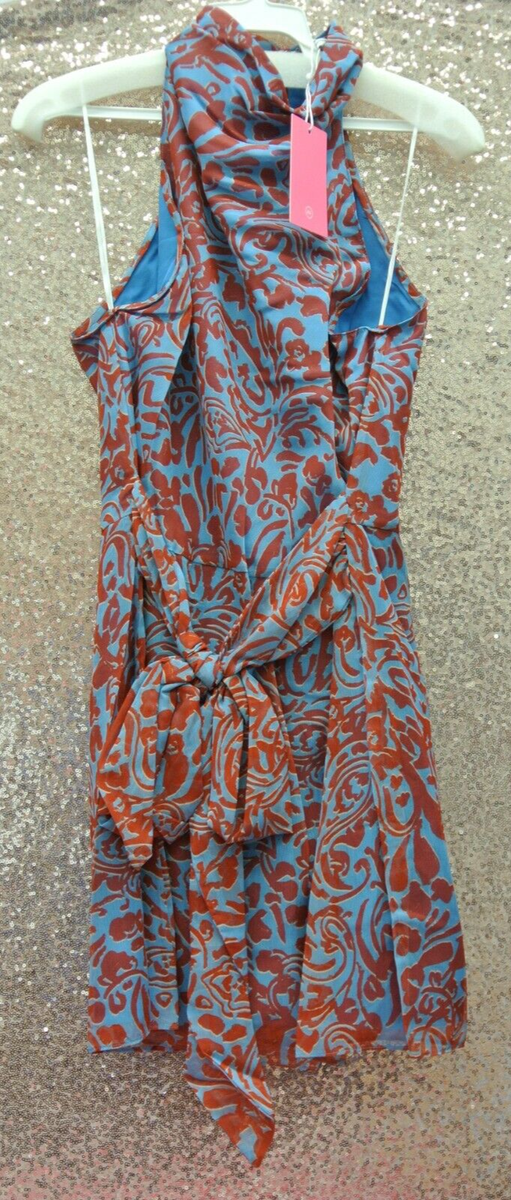 amanda uprichard sandrine silk halter dress in Ophelia (YO-12212OPH) Size: Small Trend:Western