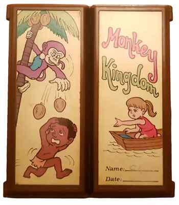 RARE Monkey Kingdom MK-33 game watch Tronica Electronic 1982 made in Hong Kon...
