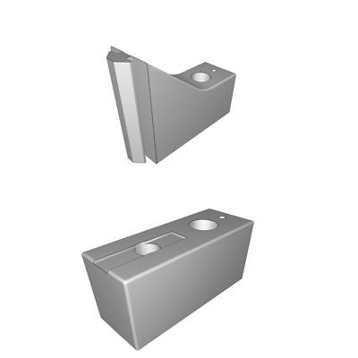 Rocket Launch Adapter for 1010 Rail Compatible with Model Rocket Rods ...