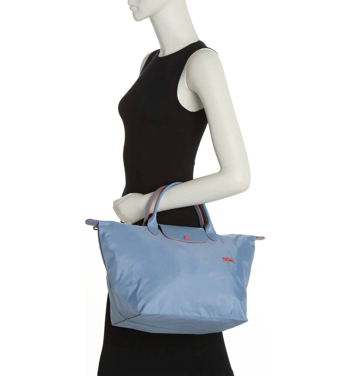 Longchamp Le Pliage Club Medium Nylon Short Handle Tote