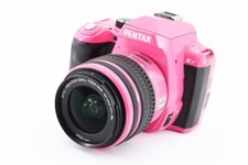   PENTAX K-r 12.4 MP Digital SLR Camera Pink w/ DA L AL 18-55mm lens from JAPAN