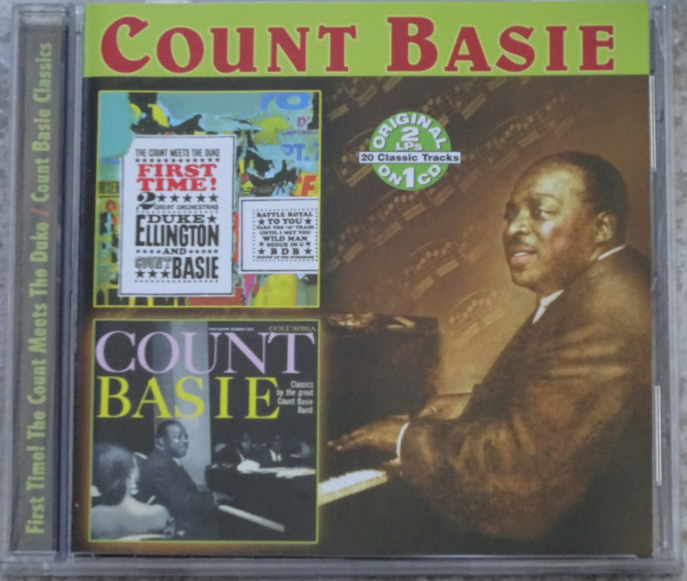 Count Basie 'First Time!  The Count Meets The Duke/Classics' CD
