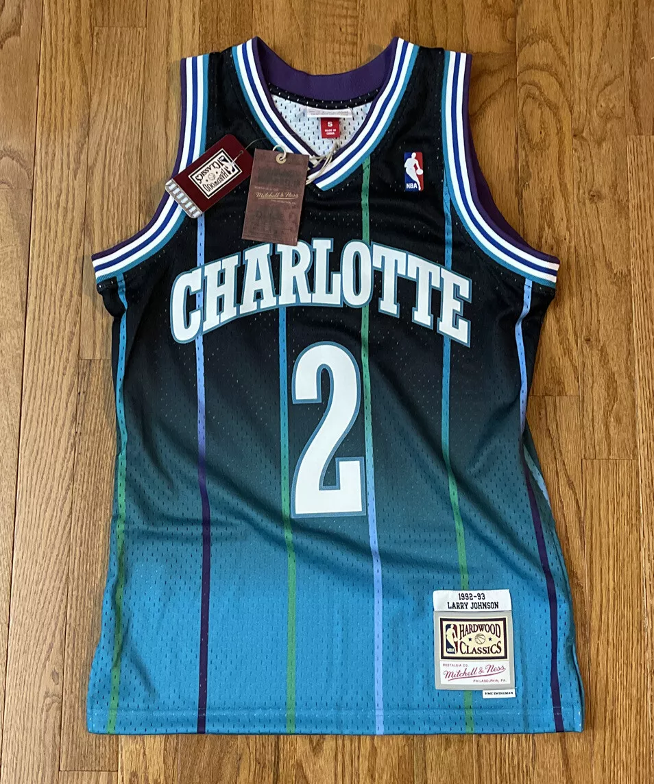 Larry johnson charlotte jersey cheap