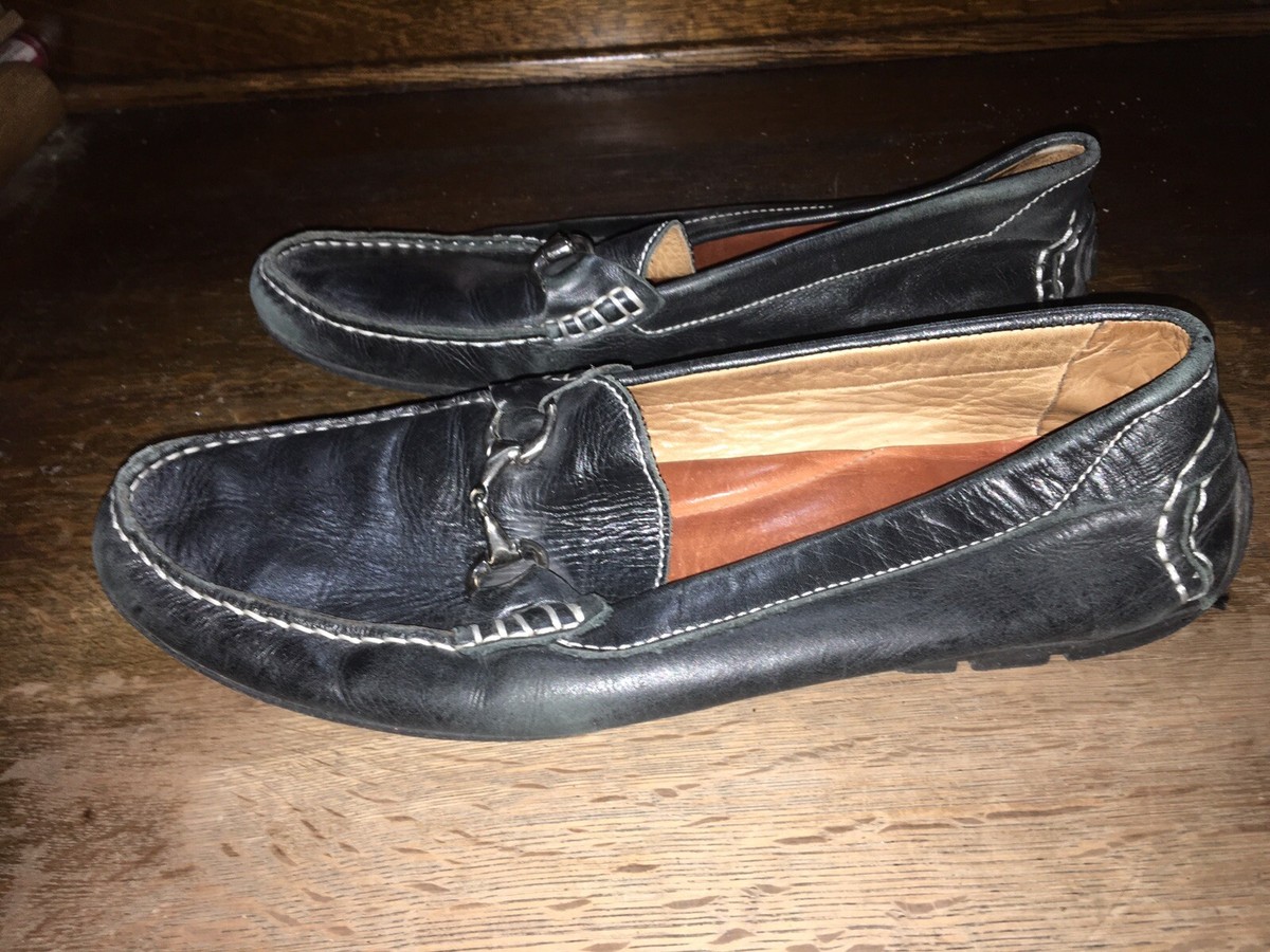 Peter Millar Black Leather Slip-On Loafers Peter Millar Crown Crafted Men main image 3