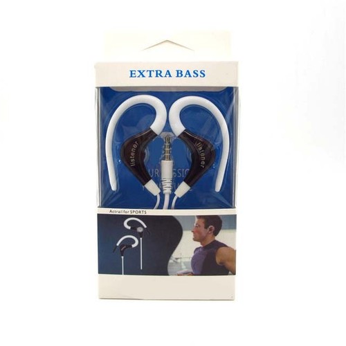 Auricolari Cuffie Con CAVO Archetto e Microfono per Smartphone Mp3 SPORT  Stereo | eBay