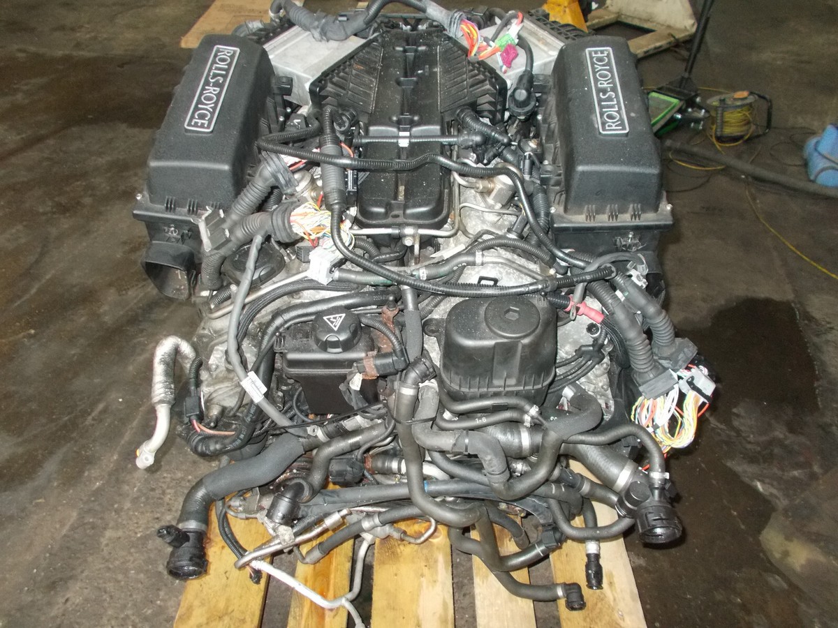 2015 ROLLS ROYCE WRAITH V12 6.6 LITRE N74R B66A COMPLETE ENGINE  
