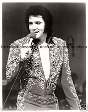 ELVIS AARON ARON PRESLEY GRACELAND KING OF ROCK & ROLL CONCERT 8 X 10 PHOTO #02