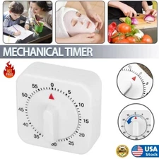 60 Minute Kitchen Timer 1 Hour Visual Clock Timer Mini Countdown Timer  Homework