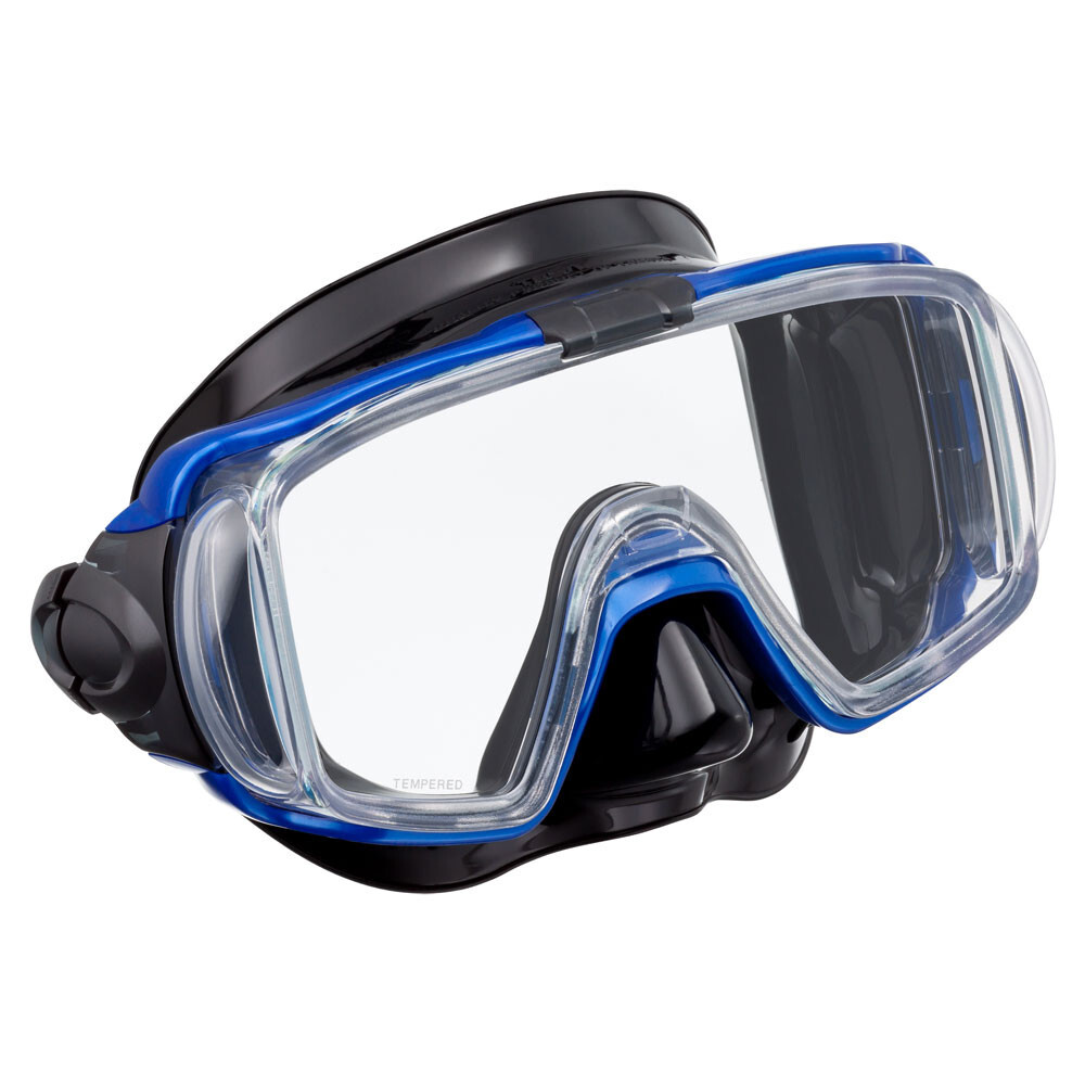 TUSA SCUBA DIVE MASK  TUSA SPORT UM31QB Visio Tri-Ex Mask BLACK/METALLIC BLUE