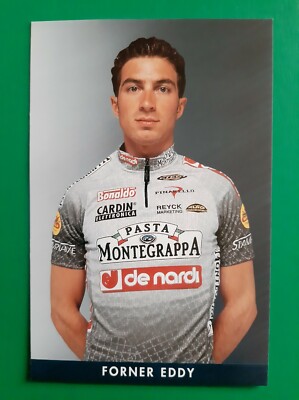CYCLING cycling card EDDY FORNER team DE NARDI PASTA MONTEGRAPPA 2001