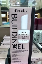 IBD Building Gel Soak-Off - Hard Gel Nail Extension - Cool Nude 0.5oz/14ml