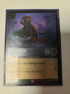 Robin Hood (Disney Lorcana 2023) | eBay Robin Hood (Disney Lorcana 2023) | eBay