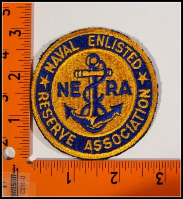 Military Patches US Navy NERA Naval Enlisted Reserve Assc. New Old ...