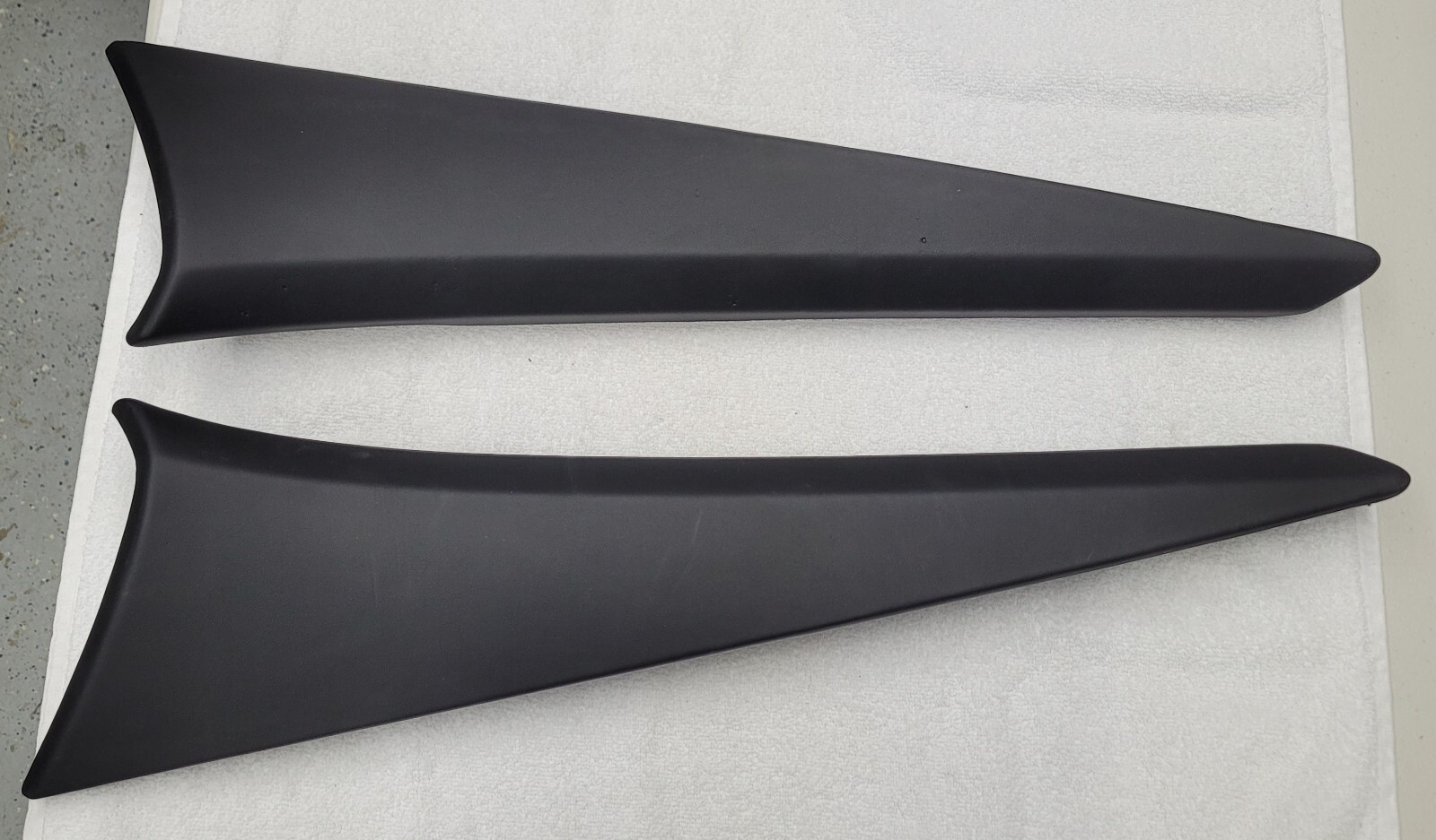 LAMBORGHINI AVENTADOR UPPER DOOR PANEL TRIM OEM LEATHER SILL WINDOW ROOF SIDE