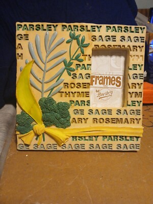 Kitchen Veggies Picture Frame 3-1/2×2-1/2 ''