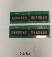 Bally 6803 Pinball Display Orange LED Display KIt(2) 14 digit Displays and Bezel