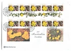 2017 Australian Succulents (Portulaca Cyclophylla Gutter Strip) Wesley FDC