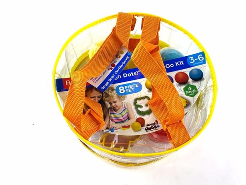 9Pcs Dough Dots Play Set Cutters in Backpack, Modeling Magic Clay Kids Play Toys - 第 6/57 張圖片