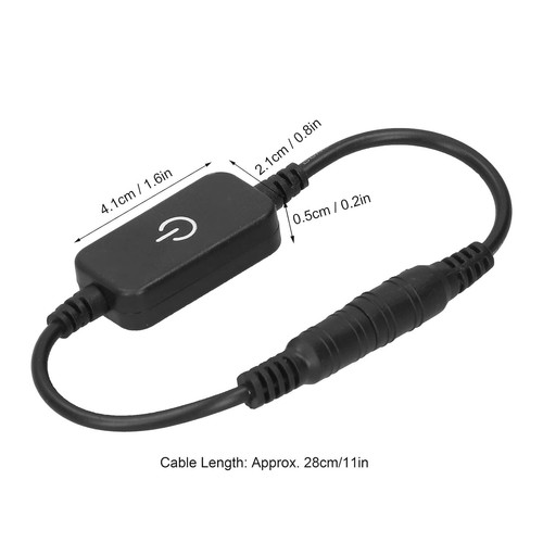 LED Strip Touch Dimmer Brightness Dimming Switch Memory Function 5V 12V 3A - Picture 6 of 11