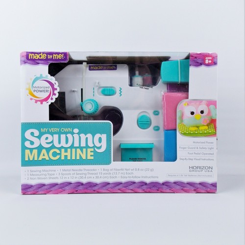 Kids Made By Me My Very Own Sewing Machine Kit Horizon Group Foot Pedal