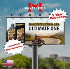 1x LED Sign 25" x 63" Outdoor Wireless HD Video Weatherproof Digital Signage