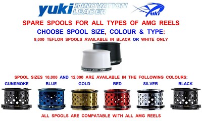 YUKI ERSATZSPULE FÜR SHIMANO ROLLEN AMG ZEVO SLOW SURF KISO COMPETITION ROLLEN