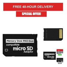 Micro SD to Memory Stick PRO Duo Adapter for Sony PSP 1000 2000 3000