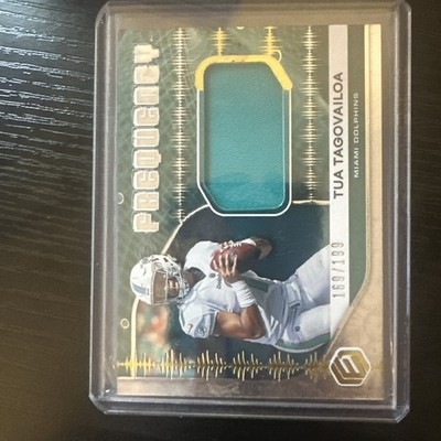 2020 Panini Elements Tua Tagovailoa Frequency Jersey Rookie RC 169/199