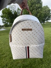 NEW Tommy Hilfiger white backpack #preppy #lo...