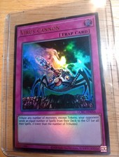 Virus Cannon LCKC-EN056 Ultra Rare Legendary Collection Kaiba Yu-Gi-Oh LP