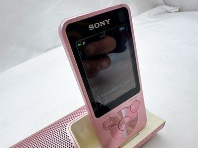 Sony Walkman NW-S14 Pink 8GB MP3 Bluetooth Digital Player w/ Dock