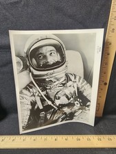 NASA Press Photo Scott Carpenter Mercury Astronaut In Pressure Suit Used