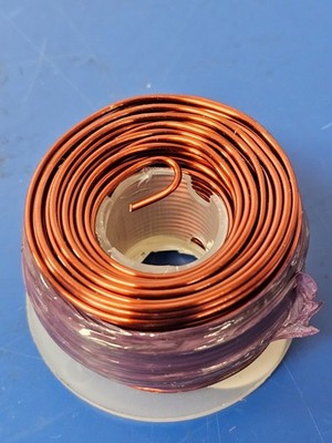 BELDEN Magnet Wire, 14AWG (Solid) Bare Copper, Polyester/Amide-imide Insulation