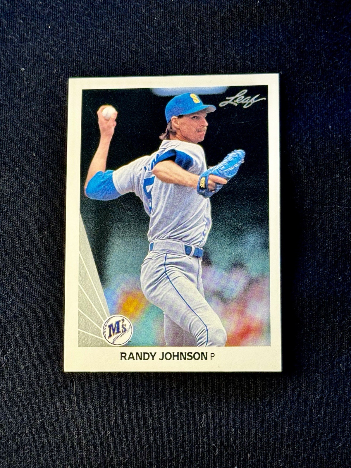 Randy Johnson #483 Baseball Cards 1990 Leaf trading card — raw and PSA graded price guide