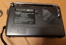 VTG Jensen MR-400 AM/FM/TV1/TV2 12 Channel Portable Pocket Radio Receiver -Works