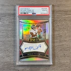 2024 Select Michael Penix Jr Rookie Signatures Silver Prizm /399 (RC) PSA 10