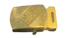 Vintage Boy Scouts America Solid Brass Belt Buckle BSA - VERY NICE Logo Symbol