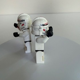 Lego 7671 At-Ap Walker Clone Shock Trooper Minifigures Star Wars Coruscant Guard